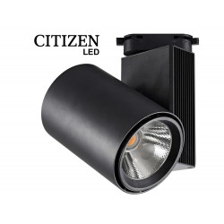  30W/3000K LED šviest.Citizen juodas ant bėgelio1F