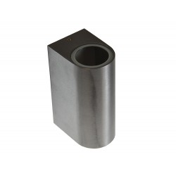 LED sienos šv. 2*GU10 IP54 Juodas Forti 68*94*149