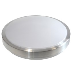 LED plafonas 24W/4000K 2040Lm IP20 sidabr.