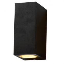 LED sienos šv.AL.2xG10,IP54 juodos sp.