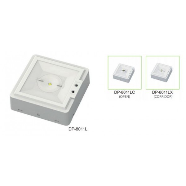 Evakuac.avar.švDP-8011LC-NM LED 2.8W/3h IP20 150Lm