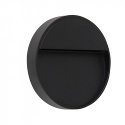 LED plafonas 6W/230V245lm/4000K,2 apv. juodas IP54