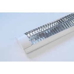 Šviestuvas 1x36 EVG lium.IP20 PAR gr.  metalas v/t