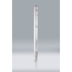 Šviestuvas 2x36W su lempomis el.balast. 6500K IP65