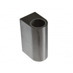 LED sienos šv. 2*GU10 IP54 Pilkas Forti 68*94*149