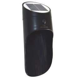 Fasadinis Led 1W /4000K Solar šviestuvas juodas