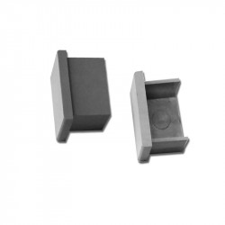 Užbaigimai profiliui GROOVE HIDE23 prigl.pilki