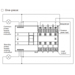 Automatinis rezervo perjungėjas 4P 63A Automatinis rezervo perjungėjas 4P 63A