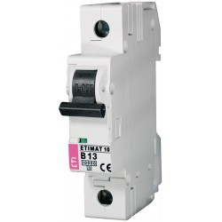 ETIMAT 1P  B 13A10kA automatinis išjungiklis