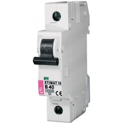 ETIMAT 1P  B 40A 10kA automatinis išjungiklis