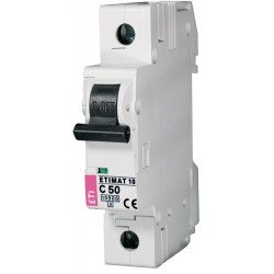 ETIMAT 1P  C 50A 10kA E1 automatinis išjungiklis