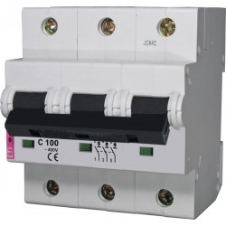 ETIMAT 3P C100A 10kA automatinis išjungiklis