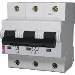 ETIMAT 3P C125A 10kA automatinis išjungiklis