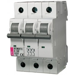 ETIMAT 3P  6kA C 32A E3 automatinis išjungiklis