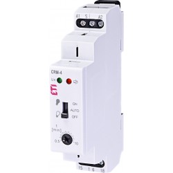 CRM-4 laiko relė su uždels. 05s-10min.laiptinei