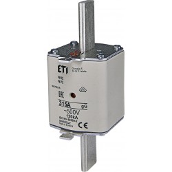 Saugiklis WT/NH 315A/2/gG K peilinis 120kA NH02