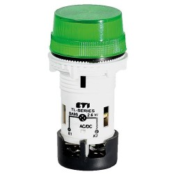 TL signal. lemputė komp.24V žalia