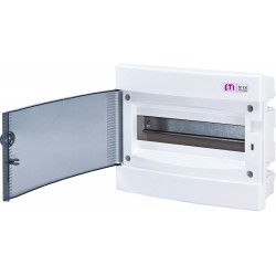 ECM12PT IP40 skydelis p/t 12 mod.skaidr.dur.