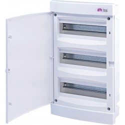 ECM36PO-s skydelis p/t IP40 36 mod. Balt. Durelės