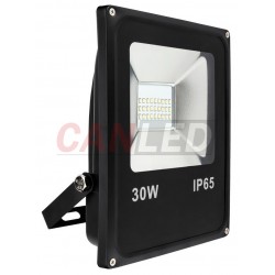  30W LED SMD prožektorius 6500K/ 2550LmIP65 juod.