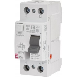 EFI6-P2 25/0,03 A 6kA SN jungiklis ETI