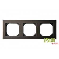 Rėmelis 3v Slim Line K14-145-03 juod L E/J Epsilon