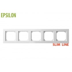 Rėmelis 5v Slim Line K14-145-05 L E/B balt.EPSILON