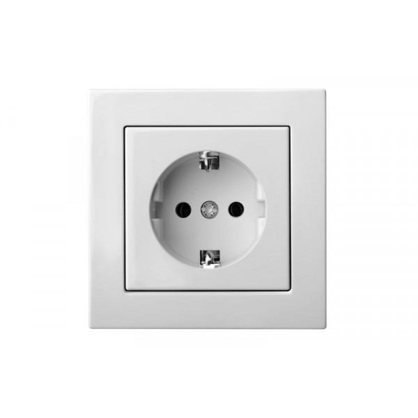 Lizdas IKL16-404-01 s/ž b/r L E/B+ Schuko EPSILON