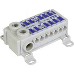 KS 741N 2x25+14x4 mm² 76A gnybtas mėlynas /10