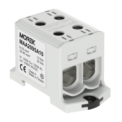 OTL95-2 gnybtas 2xAl/Cu  6-95 mm*, pilkas /24