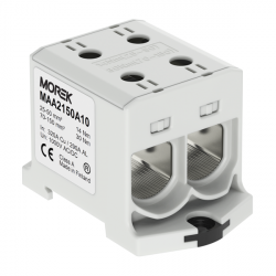 OTL150-2 gnybtas 2xAl/Cu 25-150 mm*,pilkas /24