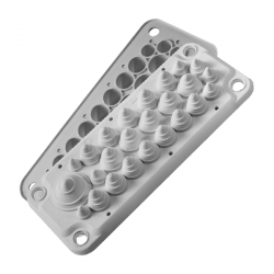 Daugiavietis sandariklis MC-35/37 IP67 222x90mm/40