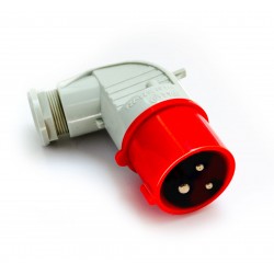 Šakutė 3p 16A 3629-724 IP44 kampinė