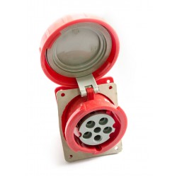 Lizdas 5p 16A 2626-630 IP67 panelinis