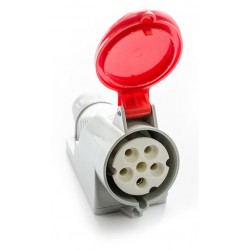 Lizdas 5p 16A 2622-126 IP44 stacionarus