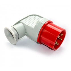 Šakutė 5p 32A 3642-724 IP44 kampinė