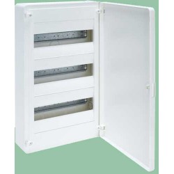 VS312PD skydelis 3x12 vt/baltom.durelėmis IP40