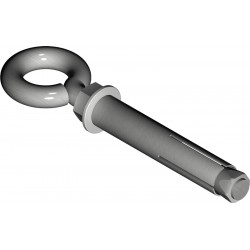 SHRZ M 8/12x100,kaikštis- kilpa, metalinis į sieną