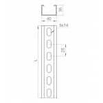 CWP40H35//2.2MC profilis 1.5mm