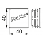 NOWPAL40x40SR profilio apsauga