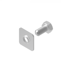 SNK M 8x12 varžtas su kvadr.veržle