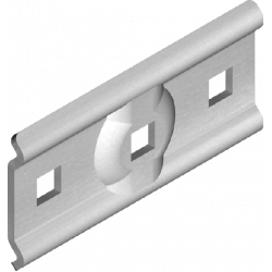 USSP vielinio kanalo tvirtinimas prie sienos H60