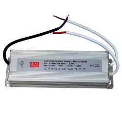 LED mait. šaltinis 150W 230/12VIP67 Al.003178