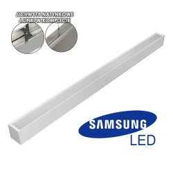  40W Led šviest.120cm 4000K/4400Lm Cabail Baltas