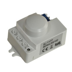 Mikrobanginis judesio daviklis 1-8m/3-2000lux100w