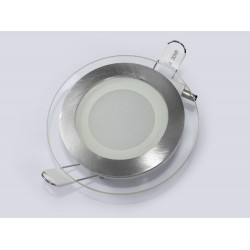 LED panelė  6w/3000K įl.stikl. 008928 chr