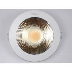 LED šviestuvas 20W apv. WW su stiklu įl down ligh