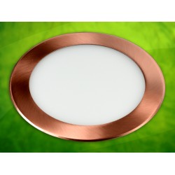 LED panelė 18W /3000K apvali įl. Žalv.