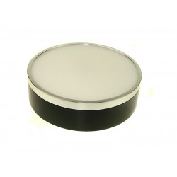  10W 4000K Led šviest.850Lm juodas/sid. Palmar