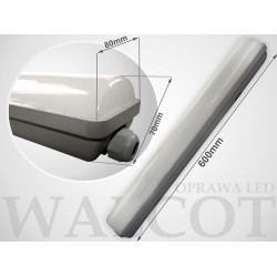  20W LED šviestuvas 600mm 4500K IP65 1800LM Walcot